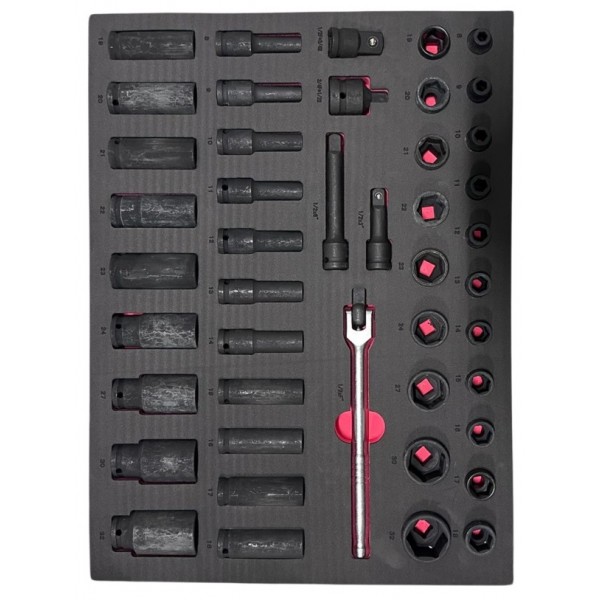 Įrankių spintelė su 7 stalčiais su įrankiais 327VNT.